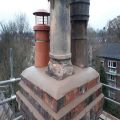 Chimney pots reset and re-flaunched.