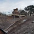 Partial chimney rebuild completed