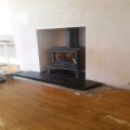Wood burning Stove Installation